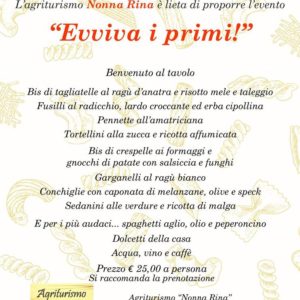 Evviva i primi !